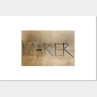 Home Made Maker Posters and Art